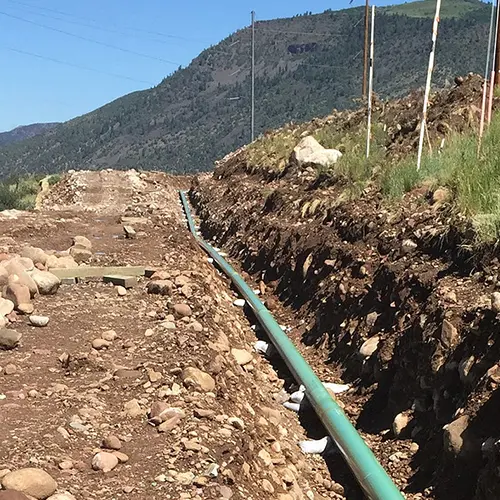 Picture of stand alone pipeline